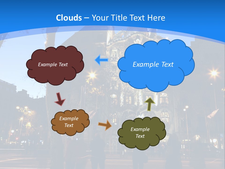 A Lineup Of New Cars At A Dealership. (Shot With Minimum Depth Of Field. Focus Is On The Third Vehicle From The Front.) PowerPoint Template