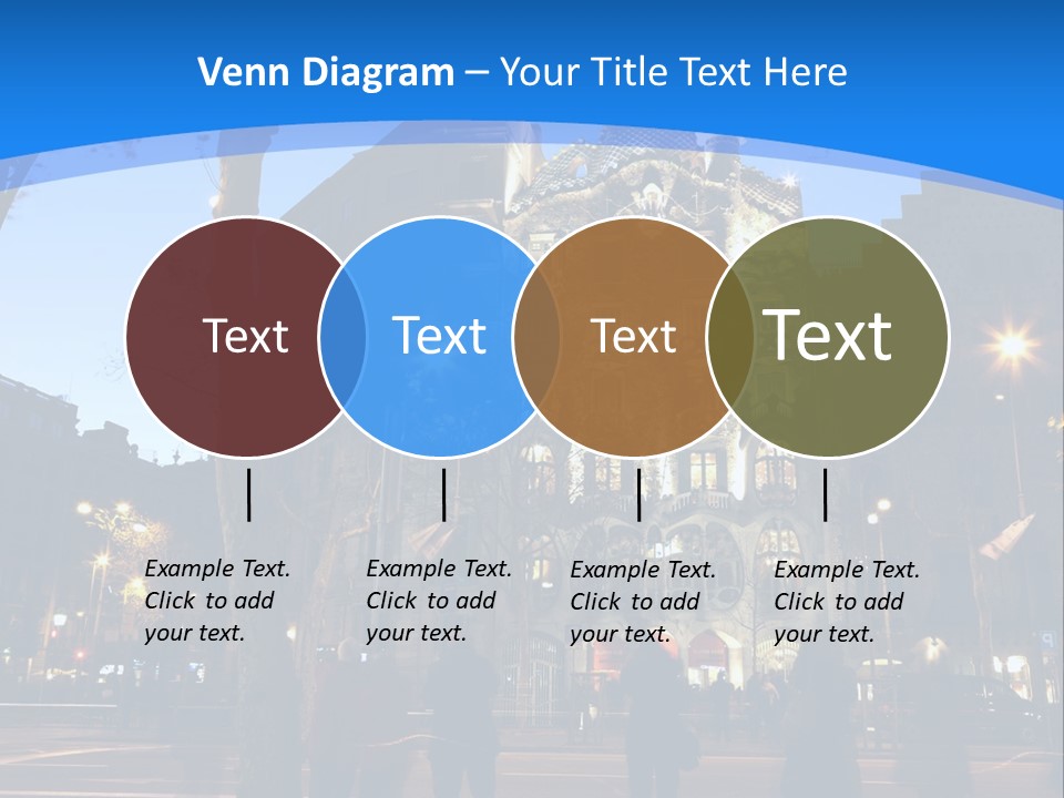 A Lineup Of New Cars At A Dealership. (Shot With Minimum Depth Of Field. Focus Is On The Third Vehicle From The Front.) PowerPoint Template