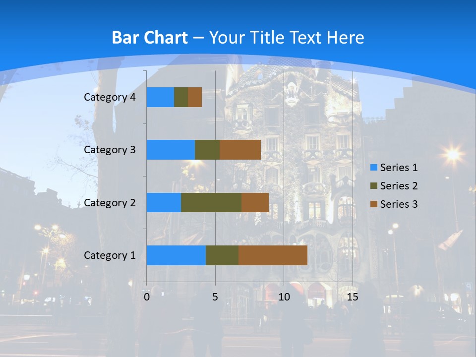 A Lineup Of New Cars At A Dealership. (Shot With Minimum Depth Of Field. Focus Is On The Third Vehicle From The Front.) PowerPoint Template