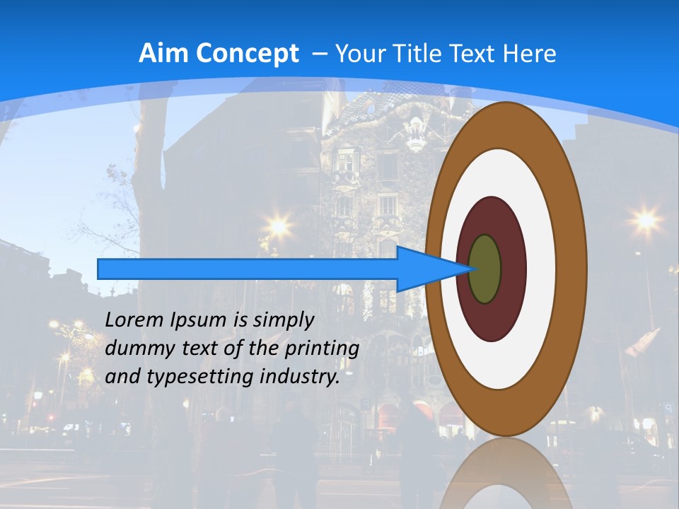 A Lineup Of New Cars At A Dealership. (Shot With Minimum Depth Of Field. Focus Is On The Third Vehicle From The Front.) PowerPoint Template