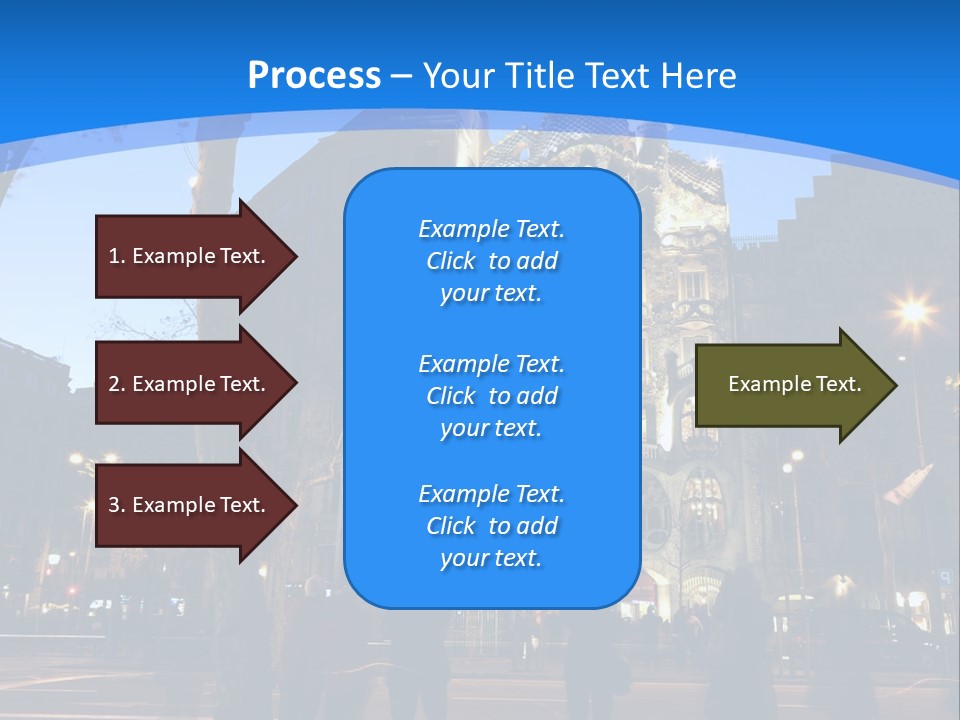 A Lineup Of New Cars At A Dealership. (Shot With Minimum Depth Of Field. Focus Is On The Third Vehicle From The Front.) PowerPoint Template
