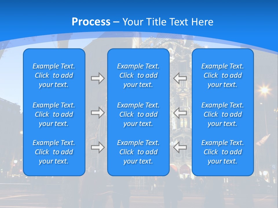 A Lineup Of New Cars At A Dealership. (Shot With Minimum Depth Of Field. Focus Is On The Third Vehicle From The Front.) PowerPoint Template