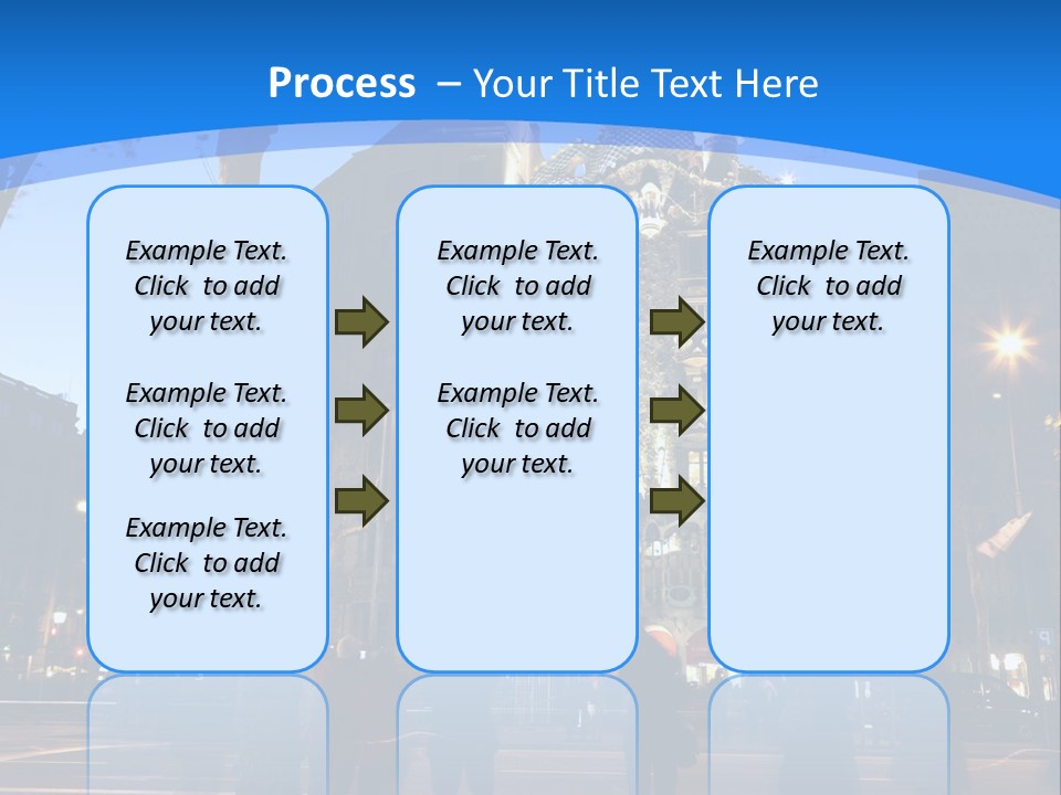 A Lineup Of New Cars At A Dealership. (Shot With Minimum Depth Of Field. Focus Is On The Third Vehicle From The Front.) PowerPoint Template