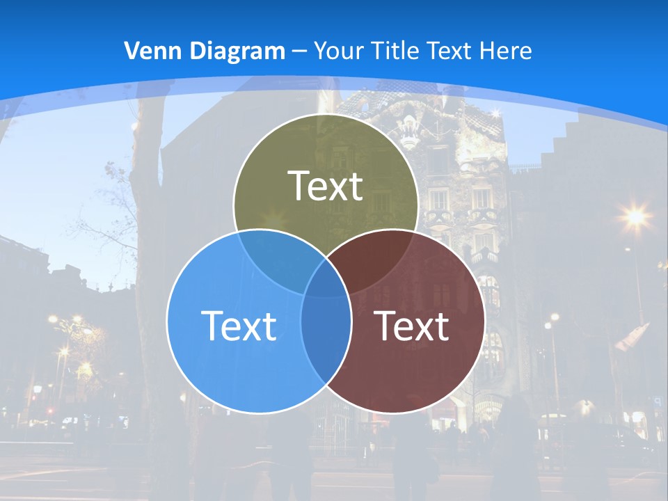 A Lineup Of New Cars At A Dealership. (Shot With Minimum Depth Of Field. Focus Is On The Third Vehicle From The Front.) PowerPoint Template