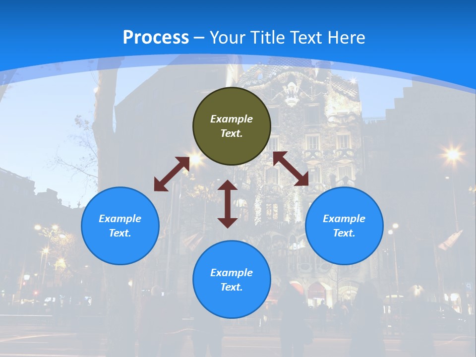 A Lineup Of New Cars At A Dealership. (Shot With Minimum Depth Of Field. Focus Is On The Third Vehicle From The Front.) PowerPoint Template
