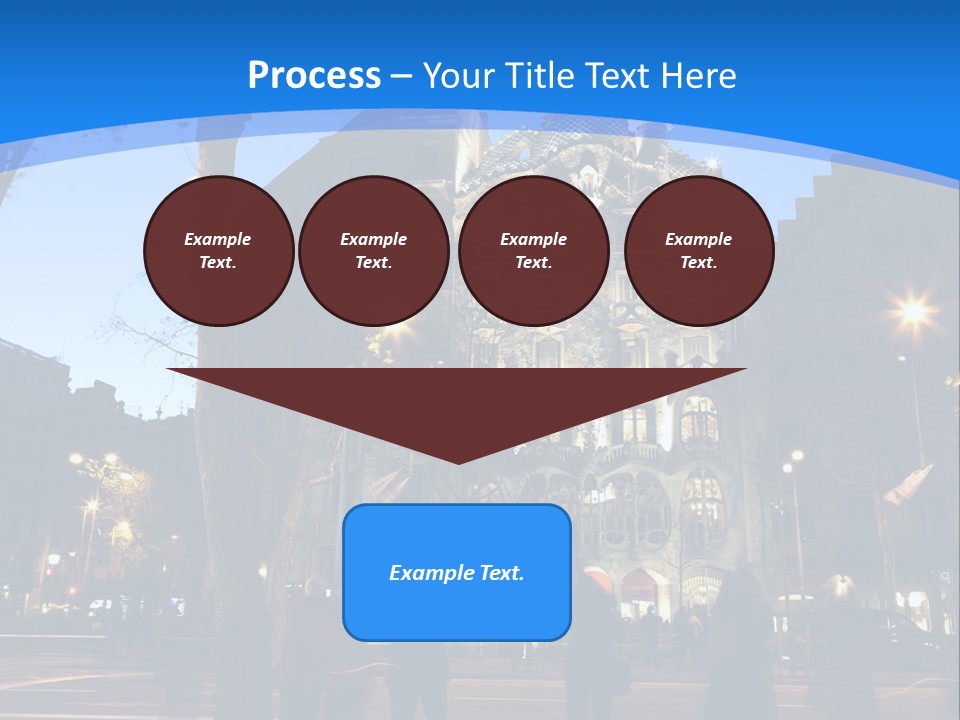 A Lineup Of New Cars At A Dealership. (Shot With Minimum Depth Of Field. Focus Is On The Third Vehicle From The Front.) PowerPoint Template