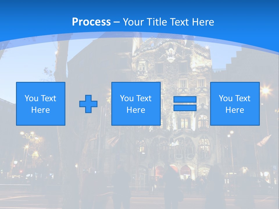 A Lineup Of New Cars At A Dealership. (Shot With Minimum Depth Of Field. Focus Is On The Third Vehicle From The Front.) PowerPoint Template