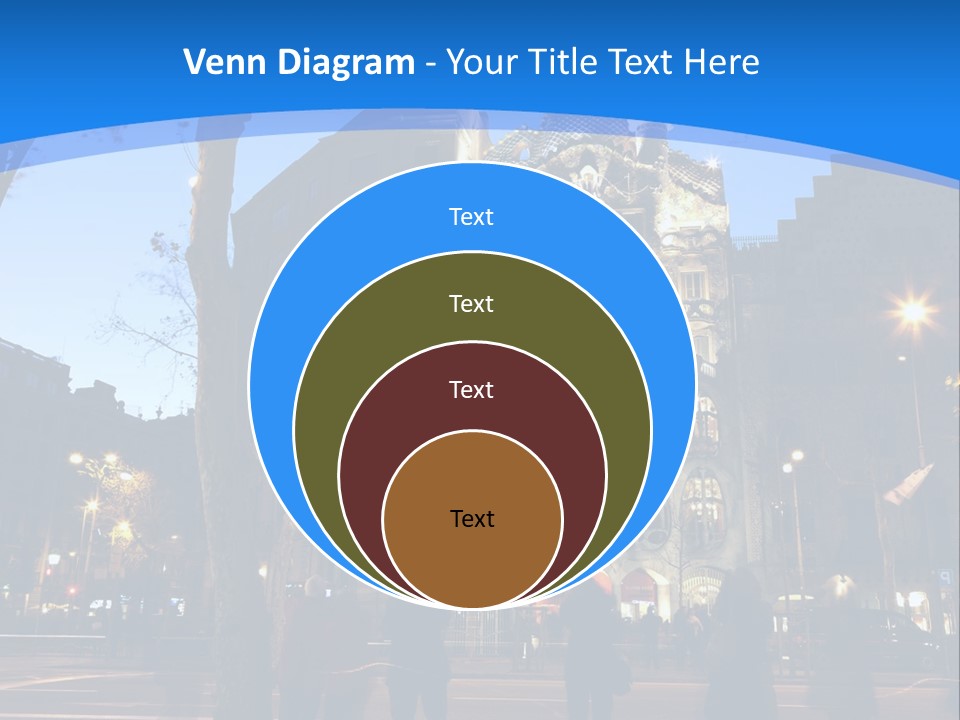 A Lineup Of New Cars At A Dealership. (Shot With Minimum Depth Of Field. Focus Is On The Third Vehicle From The Front.) PowerPoint Template