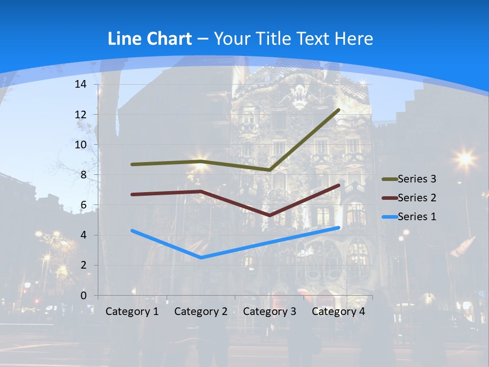 A Lineup Of New Cars At A Dealership. (Shot With Minimum Depth Of Field. Focus Is On The Third Vehicle From The Front.) PowerPoint Template