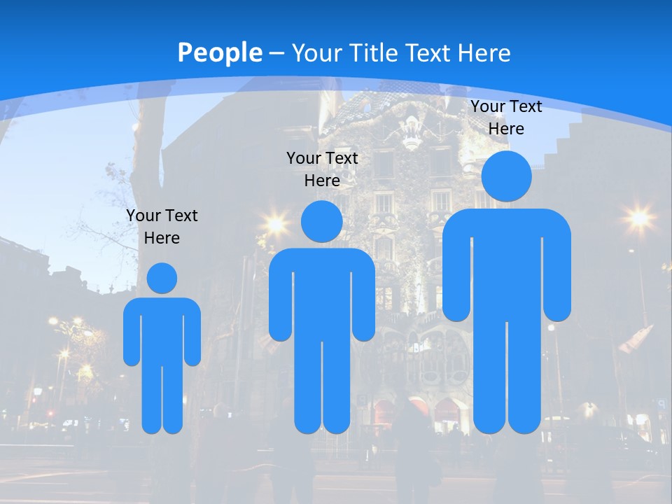 A Lineup Of New Cars At A Dealership. (Shot With Minimum Depth Of Field. Focus Is On The Third Vehicle From The Front.) PowerPoint Template