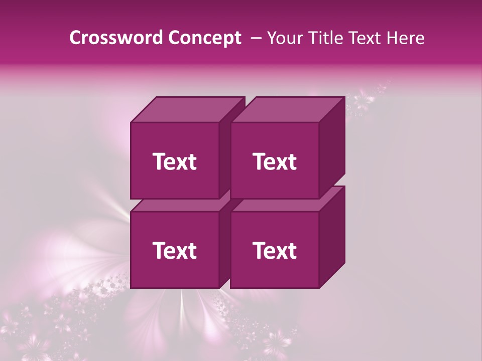 Amazing Flower PowerPoint Template