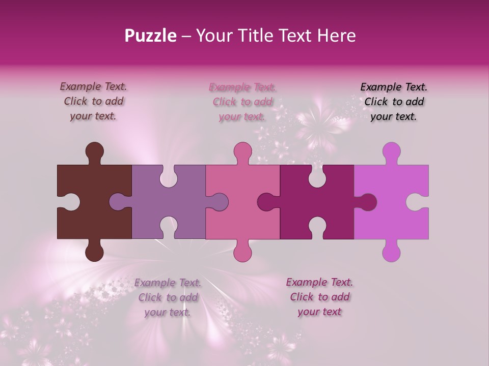 Amazing Flower PowerPoint Template