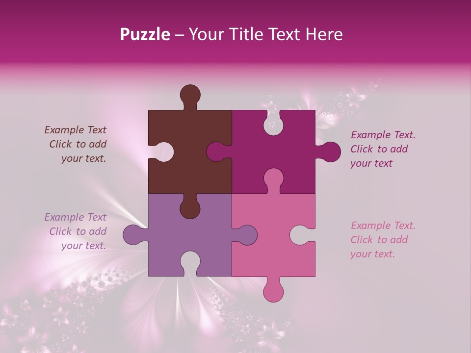 Amazing Flower PowerPoint Template