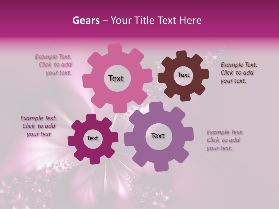 Amazing Flower PowerPoint Template