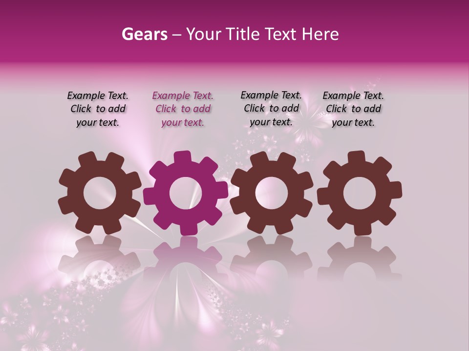 Amazing Flower PowerPoint Template