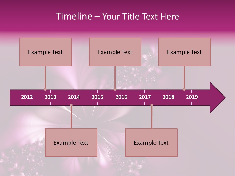 Amazing Flower PowerPoint Template
