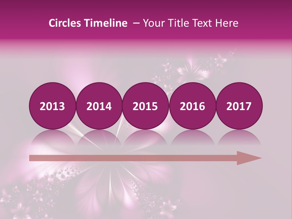 Amazing Flower PowerPoint Template