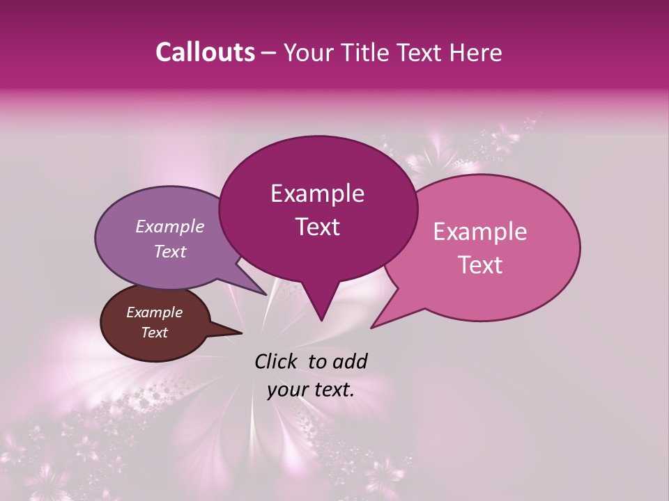 Amazing Flower PowerPoint Template