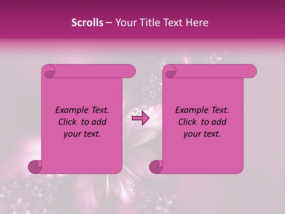Amazing Flower PowerPoint Template