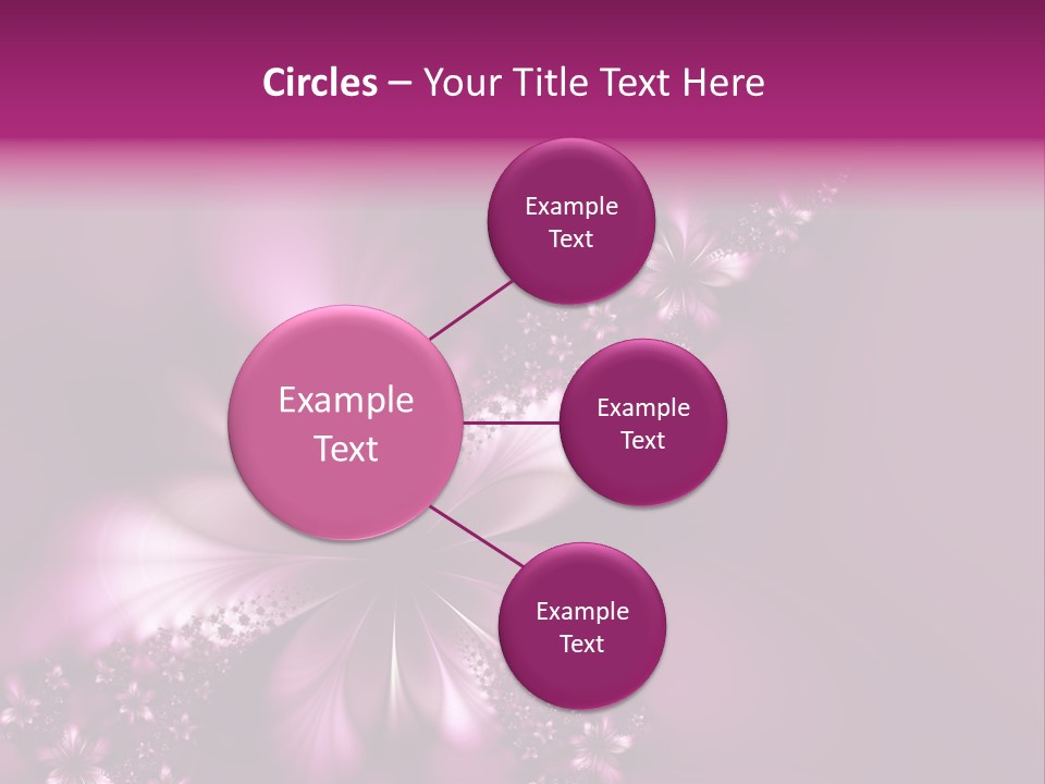 Amazing Flower PowerPoint Template