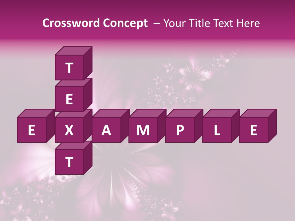 Amazing Flower PowerPoint Template