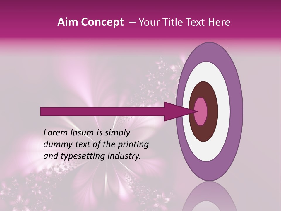 Amazing Flower PowerPoint Template