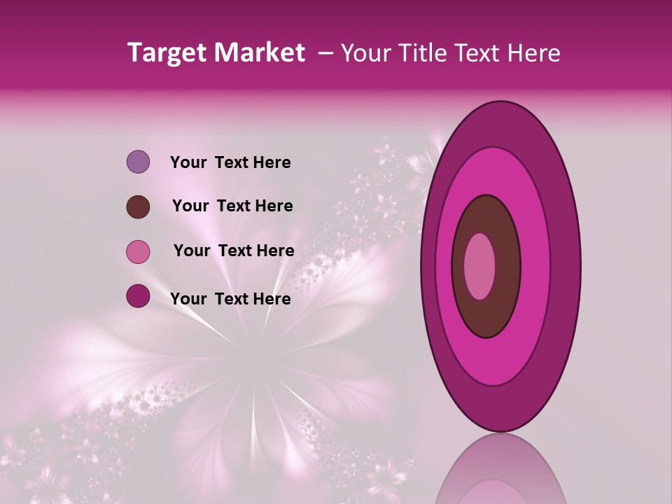 Amazing Flower PowerPoint Template