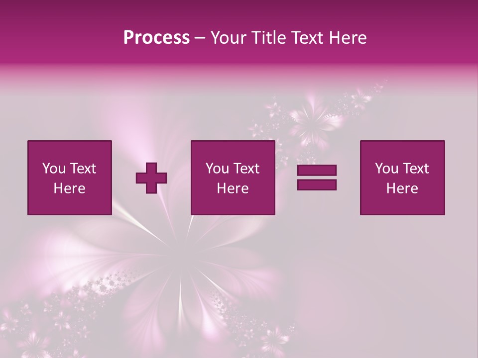 Amazing Flower PowerPoint Template