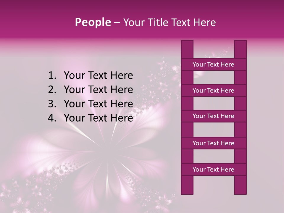 Amazing Flower PowerPoint Template
