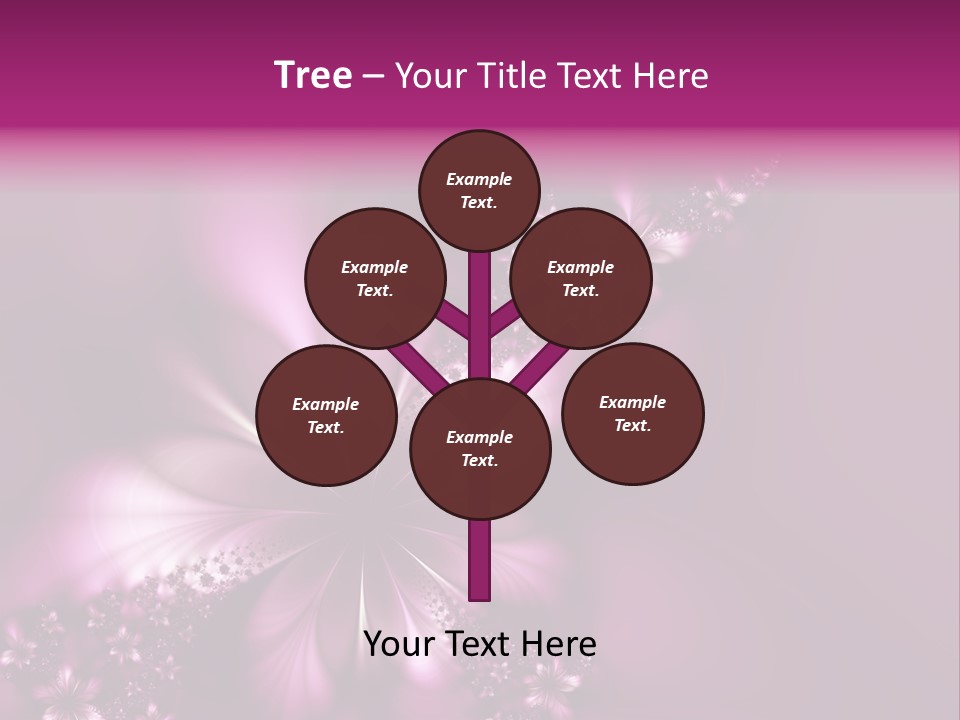 Amazing Flower PowerPoint Template