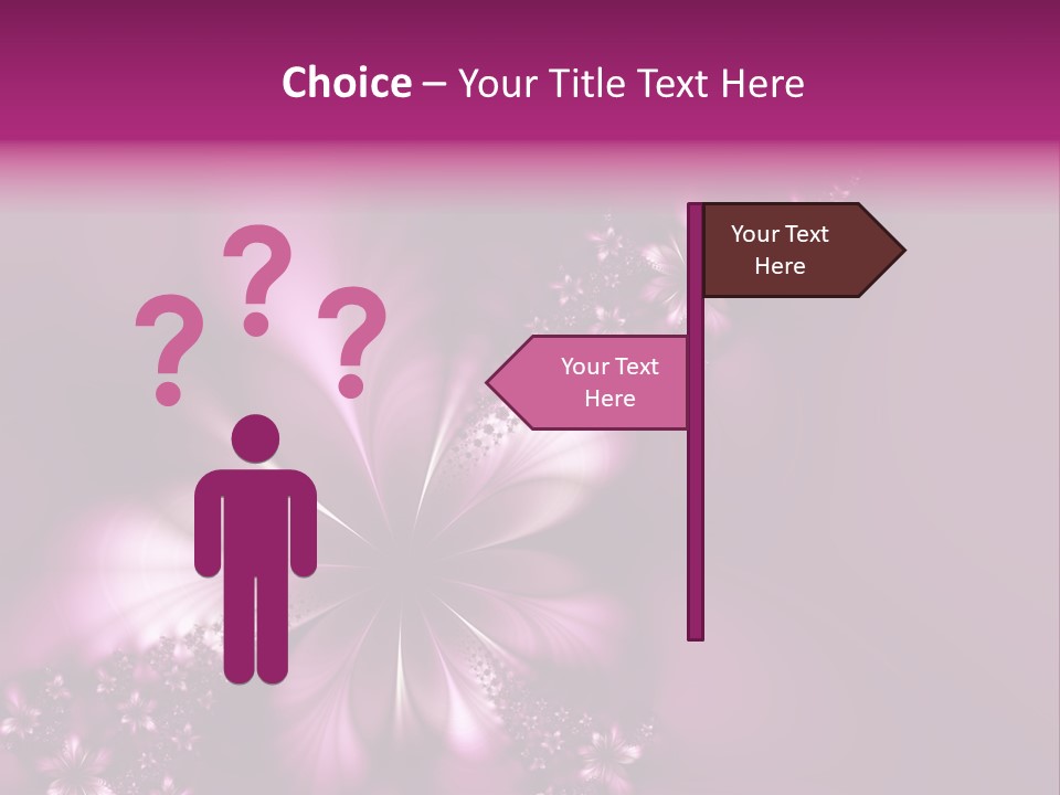 Amazing Flower PowerPoint Template