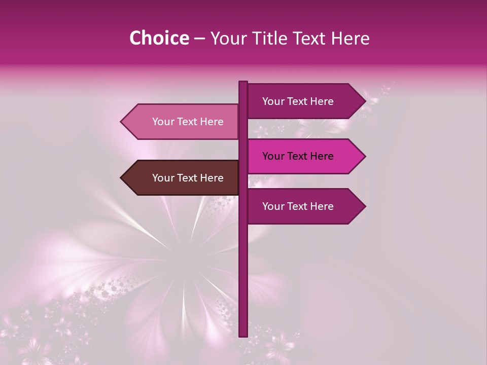 Amazing Flower PowerPoint Template