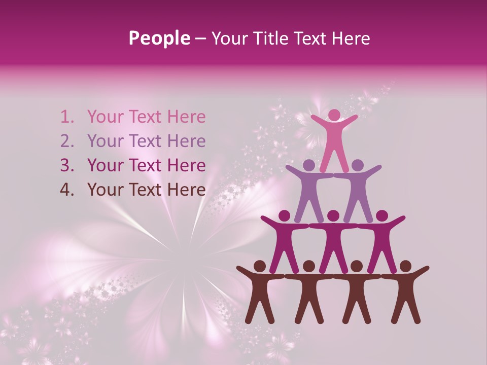 Amazing Flower PowerPoint Template