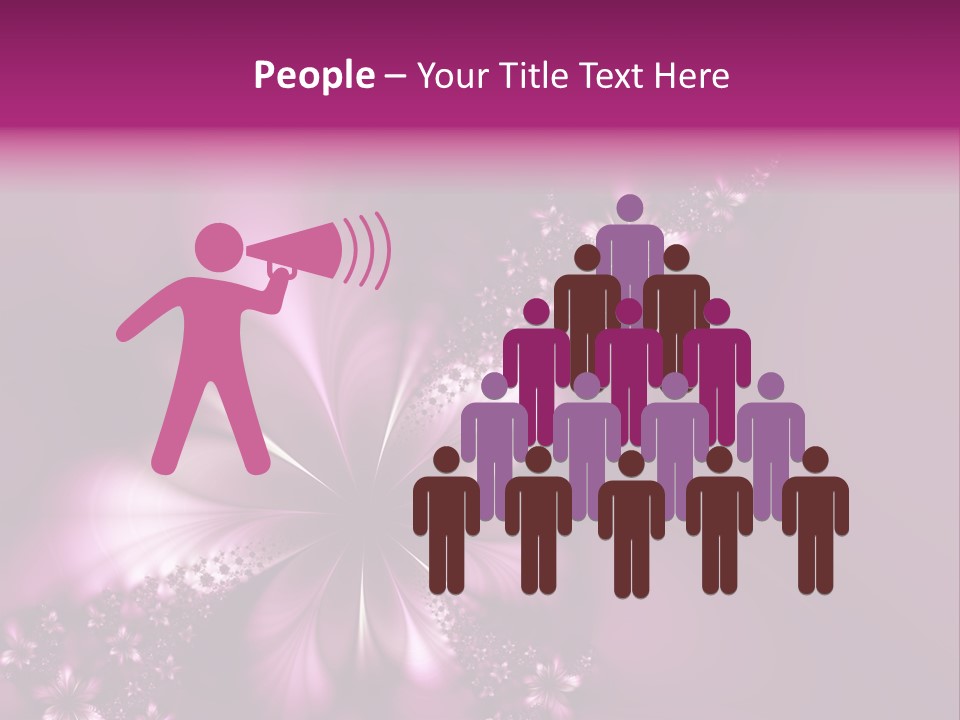 Amazing Flower PowerPoint Template