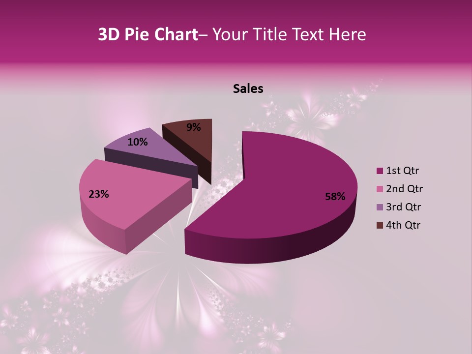 Amazing Flower PowerPoint Template