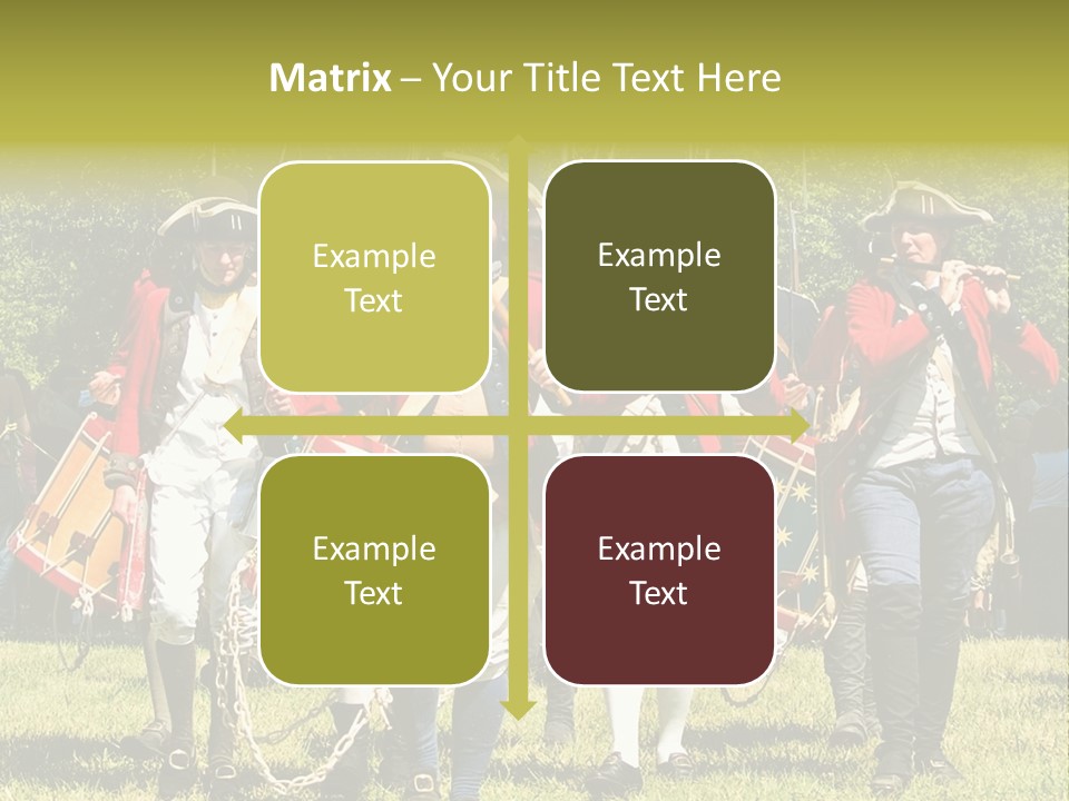 Actors Performing At The Annual Battle Of Monmouth Reenactment Located At Monmouth Battlefield State Park Every June In Manalapan New Jersey. PowerPoint Template