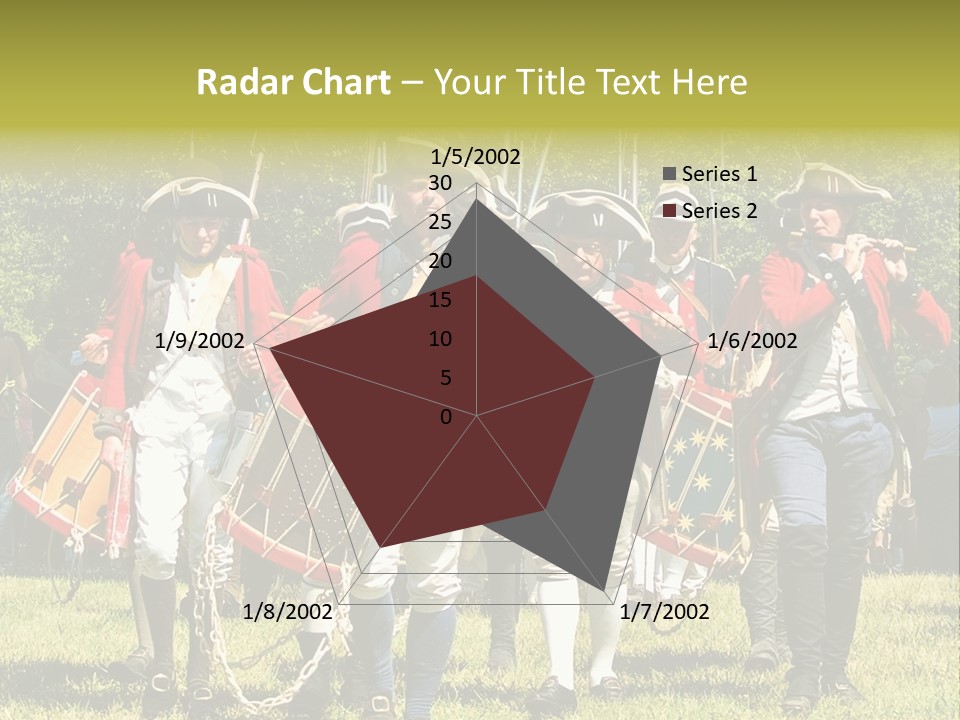 Actors Performing At The Annual Battle Of Monmouth Reenactment Located At Monmouth Battlefield State Park Every June In Manalapan New Jersey. PowerPoint Template