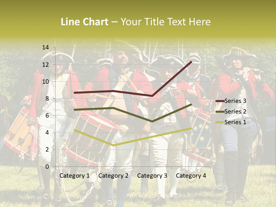 Actors Performing At The Annual Battle Of Monmouth Reenactment Located At Monmouth Battlefield State Park Every June In Manalapan New Jersey. PowerPoint Template