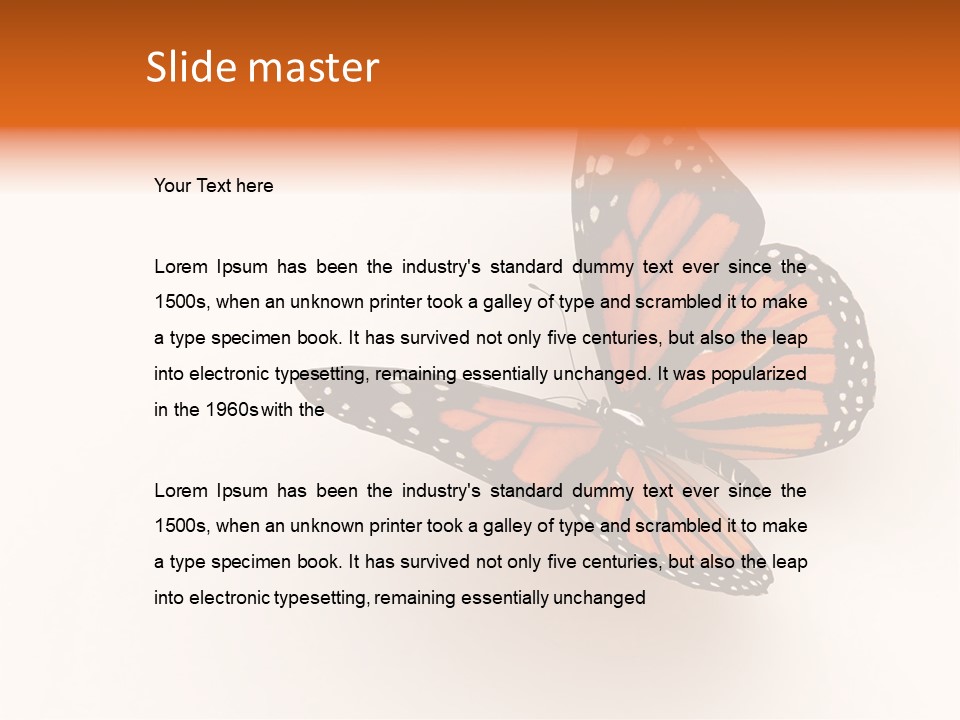 Shopping Hall #4. Motion Blur PowerPoint Template