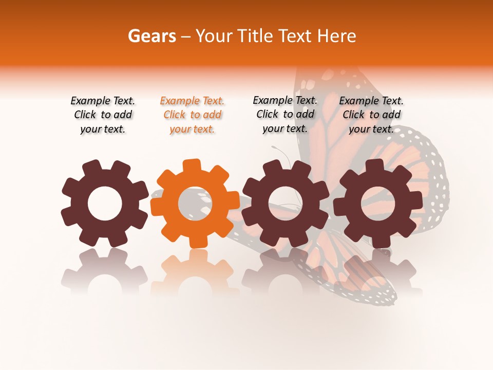 Shopping Hall #4. Motion Blur PowerPoint Template