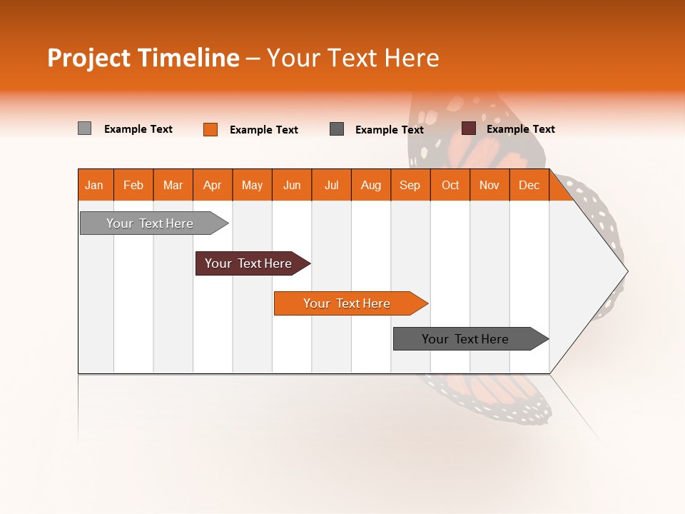 Shopping Hall #4. Motion Blur PowerPoint Template