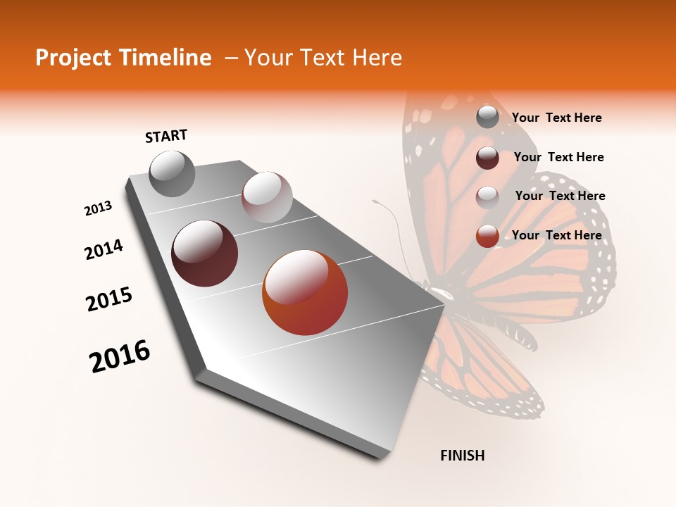 Shopping Hall #4. Motion Blur PowerPoint Template