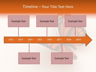 Shopping Hall #4. Motion Blur PowerPoint Template