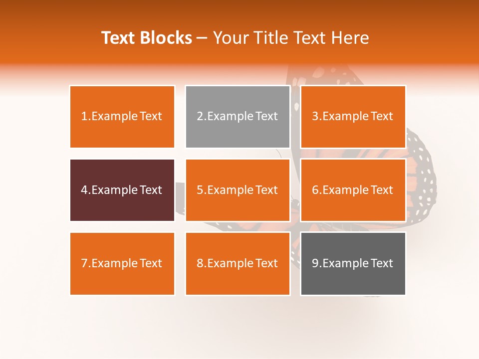 Shopping Hall #4. Motion Blur PowerPoint Template