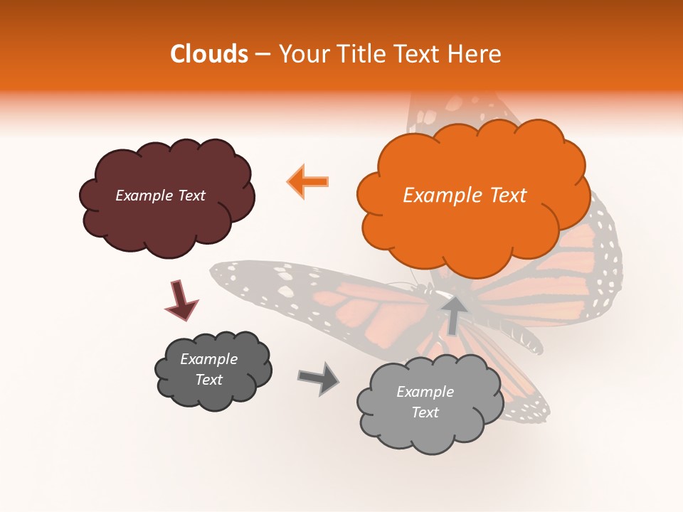 Shopping Hall #4. Motion Blur PowerPoint Template