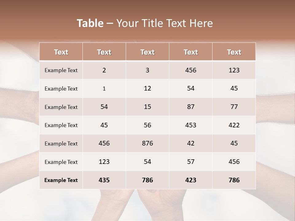 Fist Group PowerPoint Template