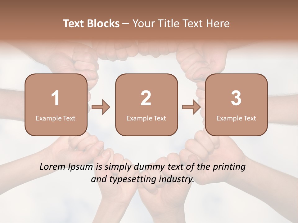 Fist Group PowerPoint Template