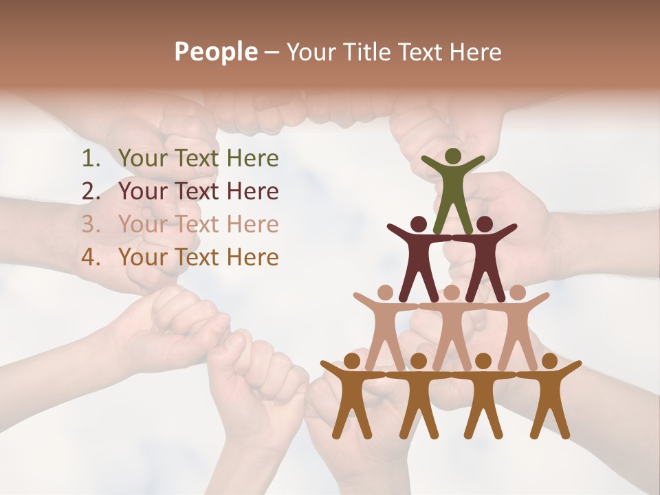 Fist Group PowerPoint Template