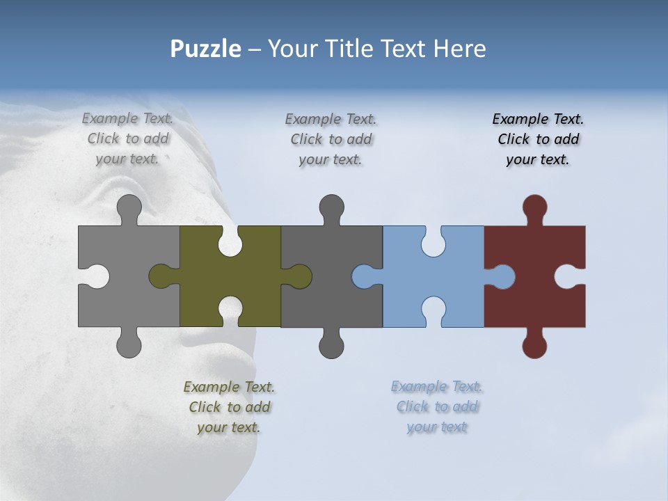 Sculpture Of A Woman - This Sculpture Is In The Jardin Des Plantes In Paris. Sclpturer Is Louis-Marie Dupaty (Venus Genetrix - 1810) PowerPoint Template