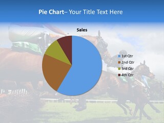 Jumping Horses PowerPoint Template